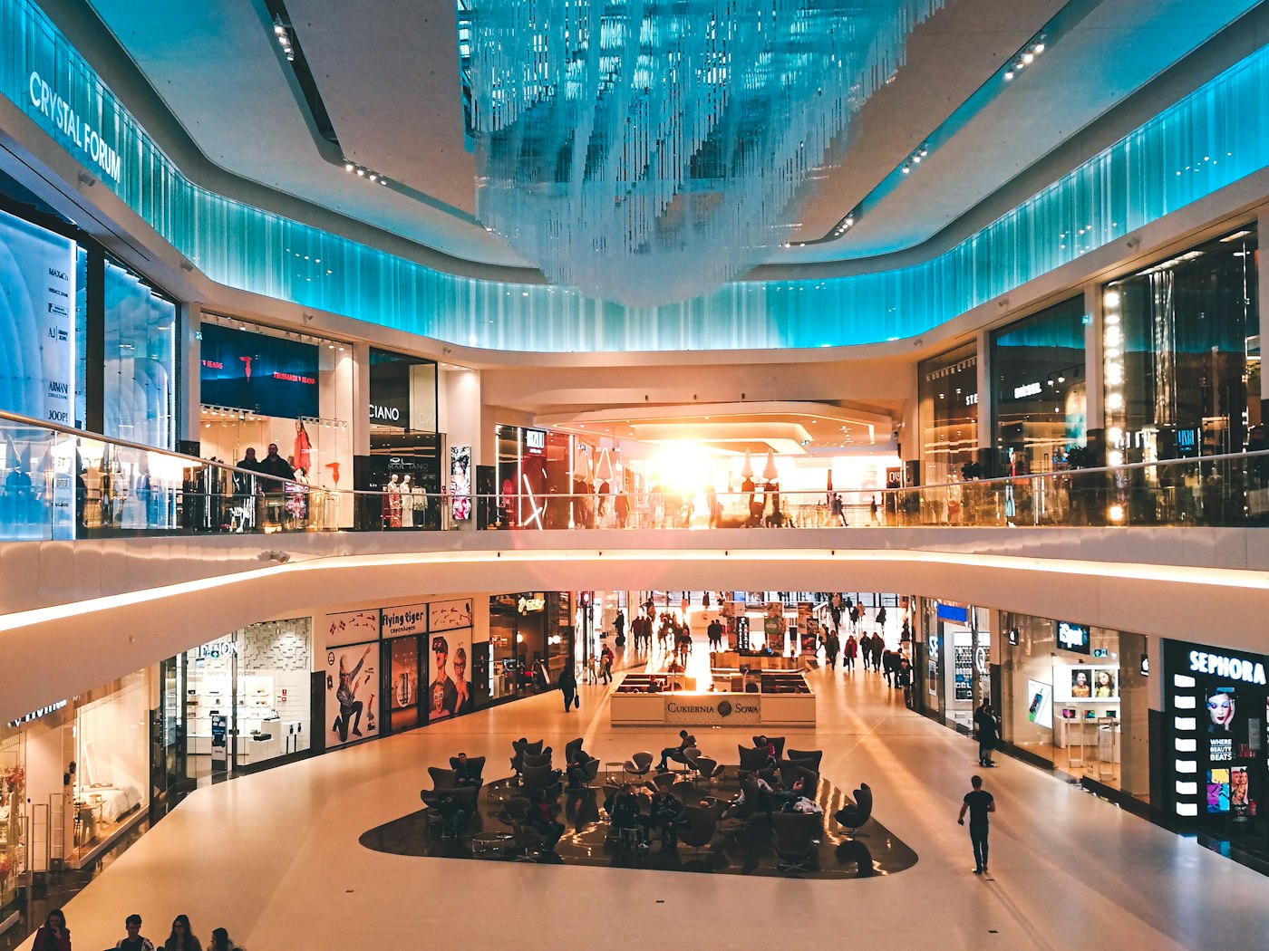 Centro comercial moderno